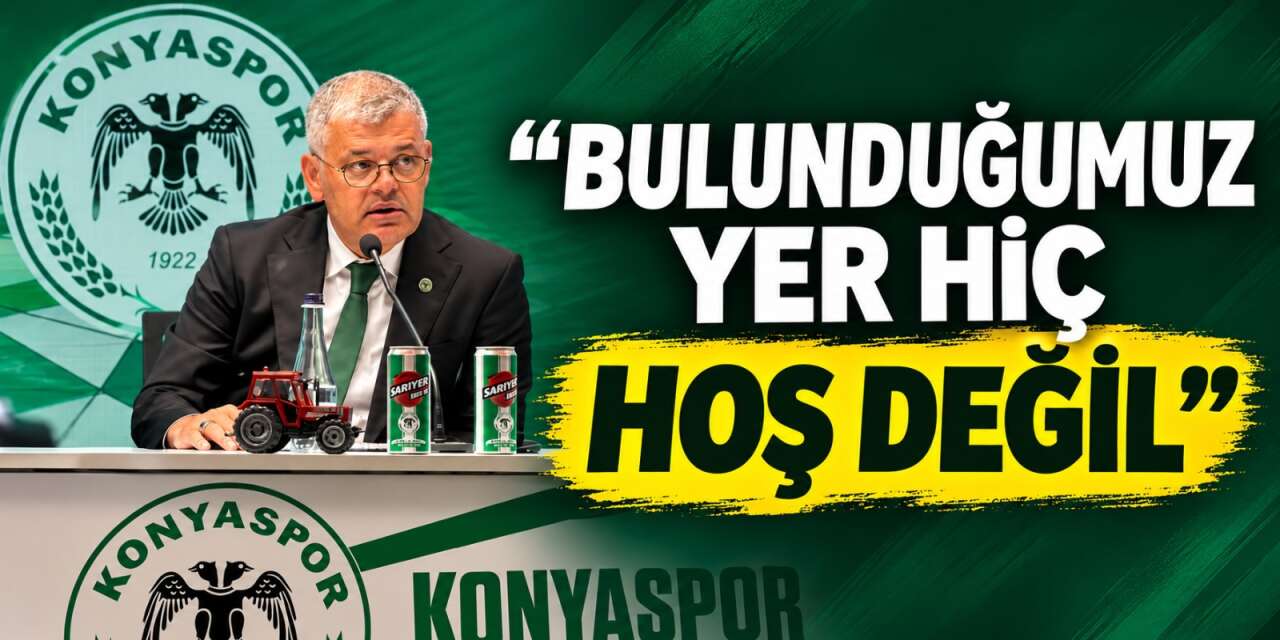 Konyaspor'da Başkan Atiker gereğini yapma sözü verdi