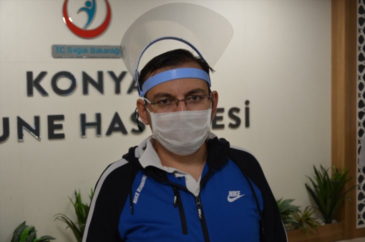 Konya'da koronavirüsü yenen sağlık çalışanı tedavi sürecini anlattı