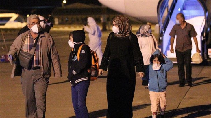 Mali ve Nijer'den getirilen 151 Türk vatandaşı Erzurum'daki yurtlara yerleştirildi