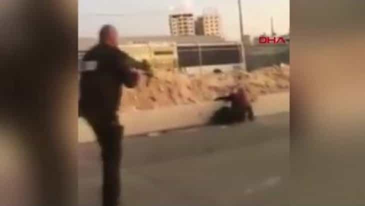 İsrail askeri savunmasız Filistinli kadını vurdu