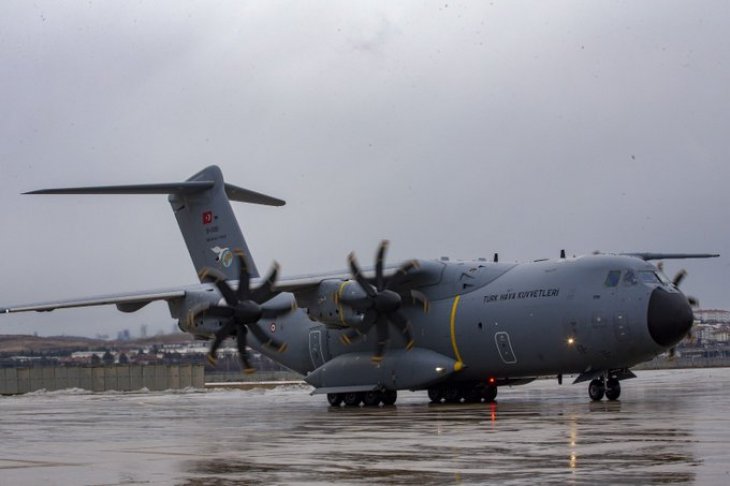 Türkiye'nin ikinci yardım uçağı ABD'ye ulaştı