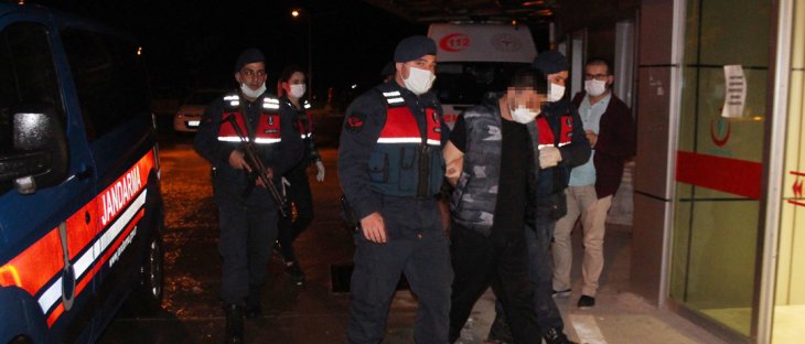 Konya'da ikisi cezaevi firarisi 3 şüpheli saklandıkları evde yakalandı