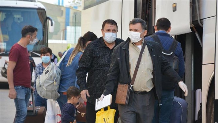 Karantina sürecini tamamlayan vatandaşlar Türkiye'ye minnettar