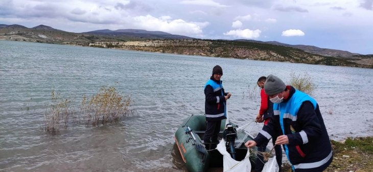Amerikalının Konya’daki baraj gölüne bıraktığı balıklar bulunamadı