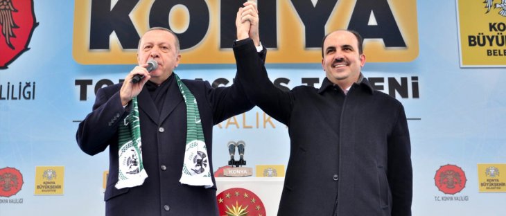 Başkan Altay'dan Konya çiftçisi adına Cumhurbaşkanı Erdoğan'a teşekkür