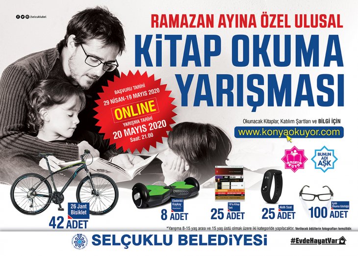 Selçuklu Belediyesi evde kalmayı daha keyifli hale getirmeye devam ediyor