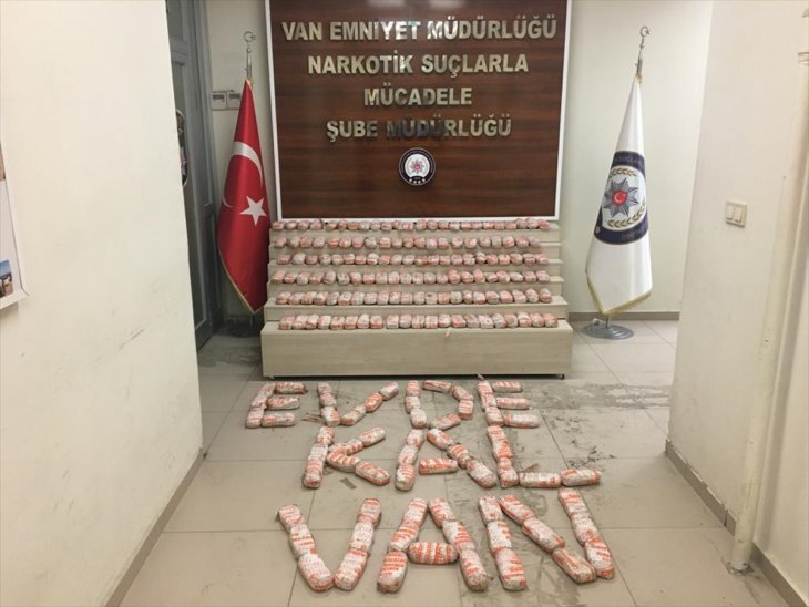 Evde 101 kilo 600 gram eroin ele geçirildi