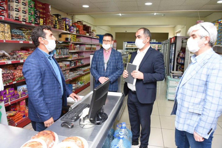 AK Parti Karatay Teşkilatı, marketin veresiye defterini satın aldı