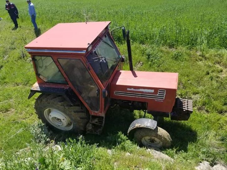 Konya’da çalınan traktör terk edilmiş halde bulundu