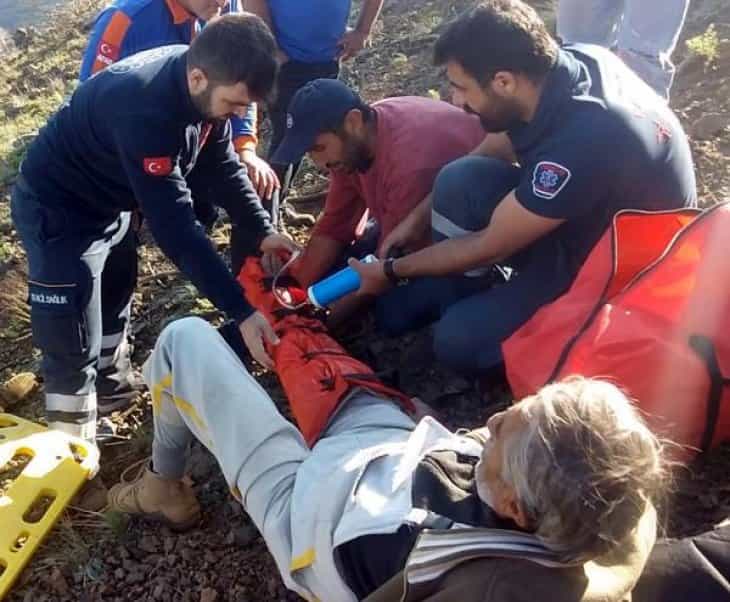 Mantar toplarken yaralandı, kurtarıldı, ceza yazıldı