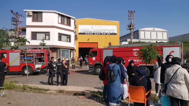 Fabrikada kazan patladı! Yaralılar var