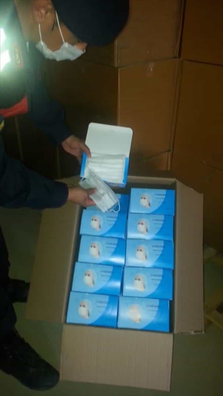 İzinsiz üretilen yaklaşık 4,5 milyon maskeye el konuldu