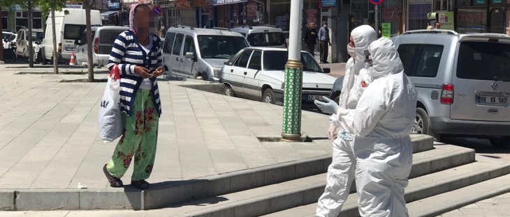 Konya'da esnafın şüphelendiği kadının test sonucu belli oldu