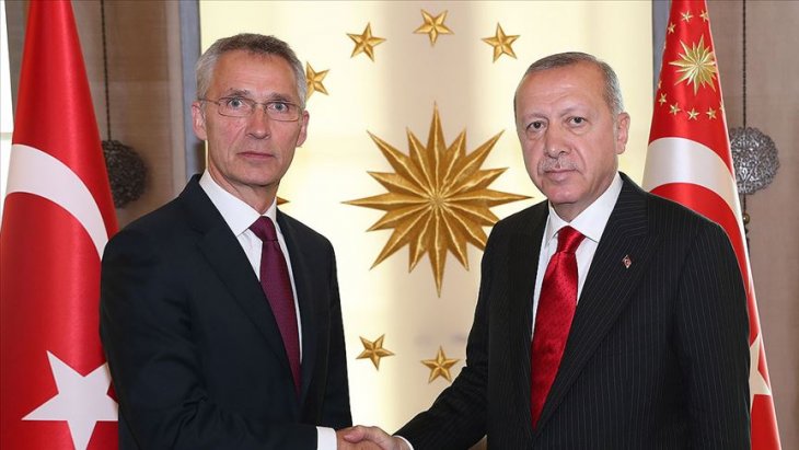 Cumhurbaşkanı Erdoğan ile NATO Genel Sekreteri Stoltenberg telefonda görüştü