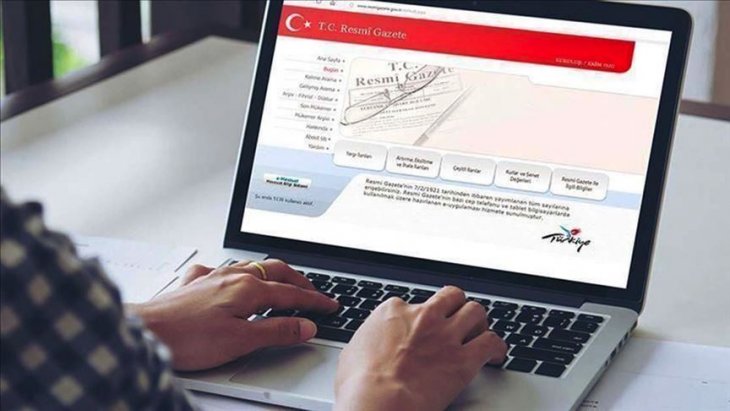 Cumhurbaşkanı kararı Resmi Gazete'de