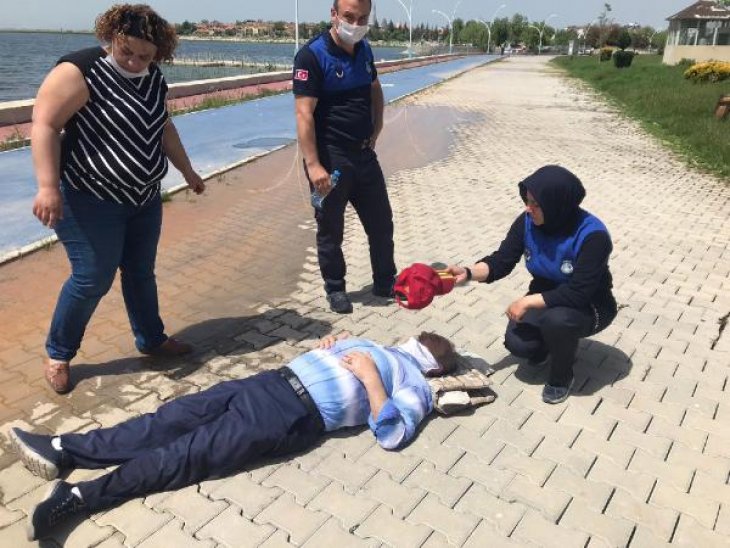 Konya’da sokağa çıkan 65 yaş üstü bazı kişiler sıcak nedeniyle hastanelik oldu