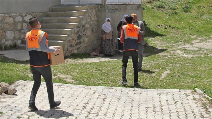 Terör saldırısı 'Vefa' gönüllülerini engelleyemedi