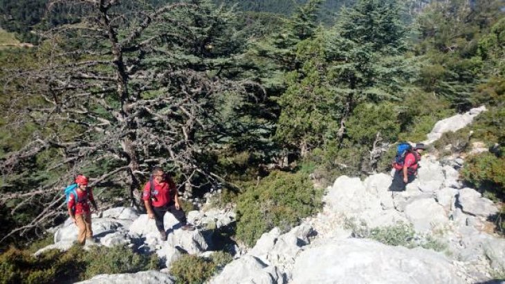 Kayıp dağcı 1750 metrede ölü bulundu