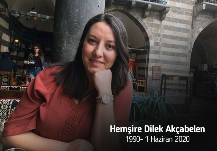 Dilek hemşirenin cenazesi hastaneden alındı