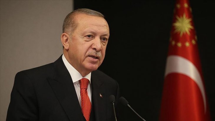 Cumhurbaşkanı Erdoğan'dan Konyalı şehitlerimizin ailelerine taziye mesajı