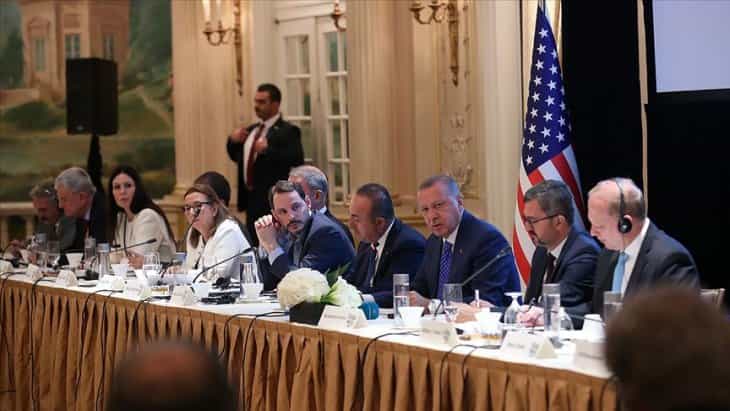 Erdoğan Doğu-Batı Enstitüsü'nce düzenlenen toplantıya katıldı