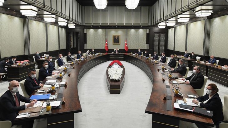 İşte bugünkü Cumhurbaşkanlığı Kabinesinden çıkan kararların tam listesi