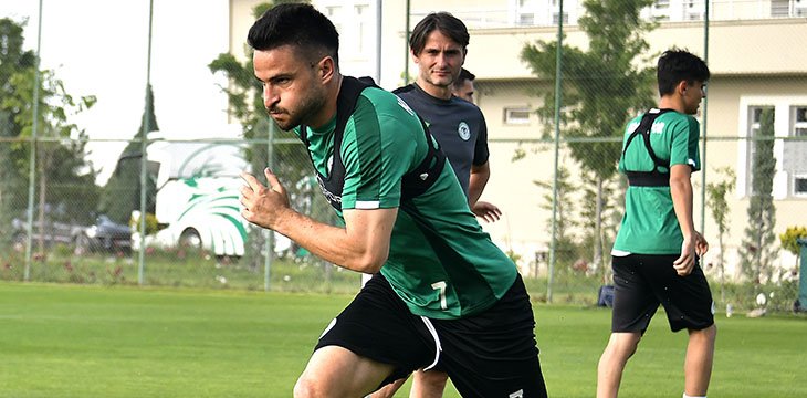 Konyaspor, Gençlerbirliği maçı hazırlıklarını sürdürdü
