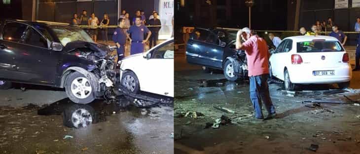Antalya'da zincirleme trafik kazası: 2 ölü, 6 yaralı