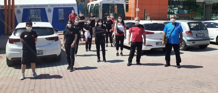 Konya'da milli takıma yapılan Kovid-19 testinin sonucu belli oldu