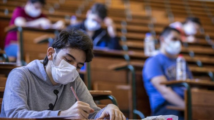 Sınava girecek öğrencilere 'Maskeyle hazırlanın' önerisi