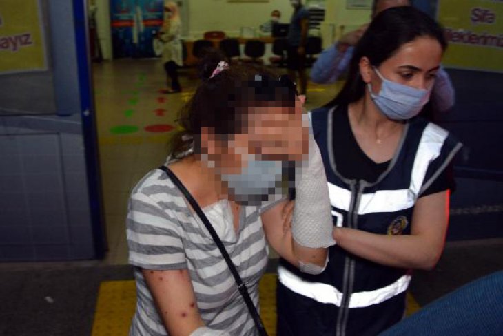 Kezzaplı saldırı şüphelisi kadının korona testi pozitif çıktı