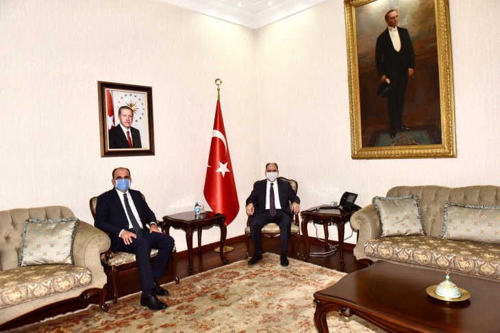 Başkan Altay, Vali Vahdettin Özkan ile görüştü