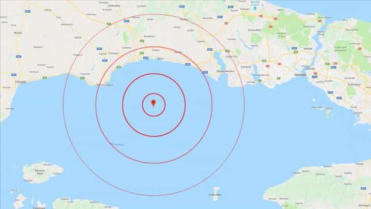 İstanbul 4,6 şiddetinde depremle sallandı!