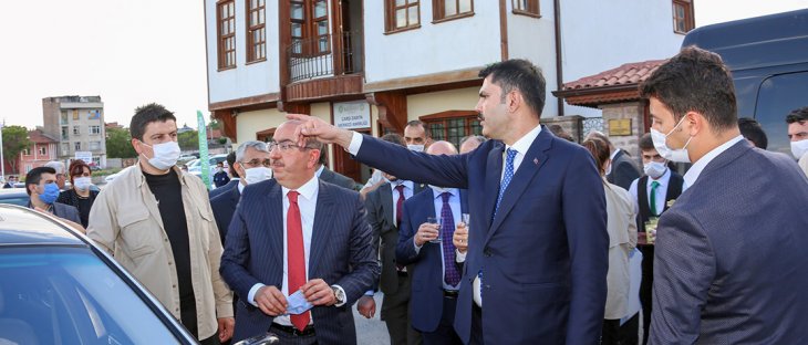 Başkan Kavuş'tan Meram'a müjdeler veren Bakan Kurum'a teşekkür