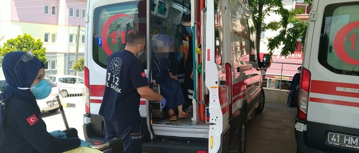 Tartıştığı yengesini ayağından vurdu