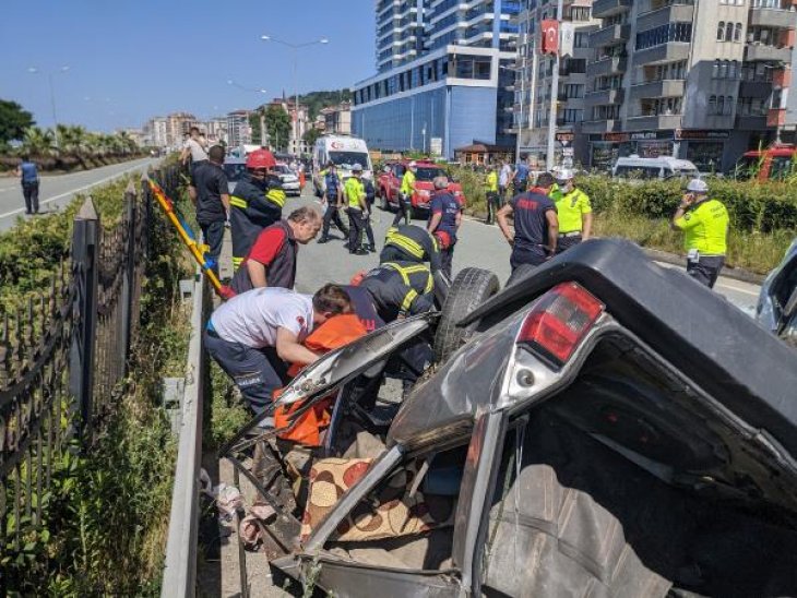 Baba ve 14 yaşındaki oğlu kaza kurbanı oldu!