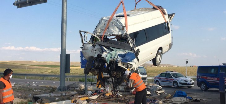 Konya’da 7 kişinin can verdiği kaza sonrası denetimler artırıldı