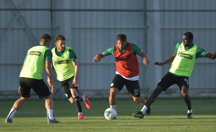 Konyaspor'da Çaykur Rizespor maçı hazırlıkları devam etti