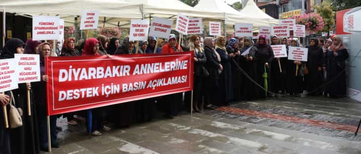 Konya'dan Diyarbakır annelerine kadın desteği