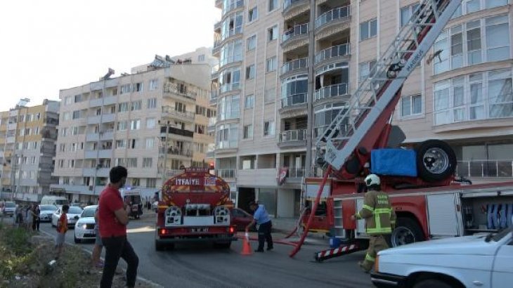 Ayrıldığı kız arkadaşının evini ateşe verdiği iddiası