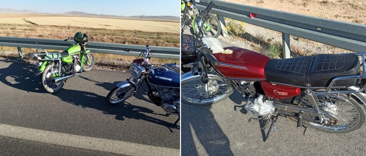Konya'da motosiklet hırsızlığı şüphelileri yakayı ele verdi