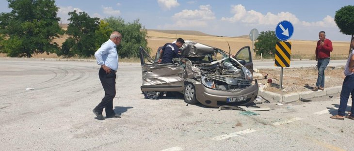 Konya’da trafik kazası: Aynı aileden biri ağır 3 yaralı