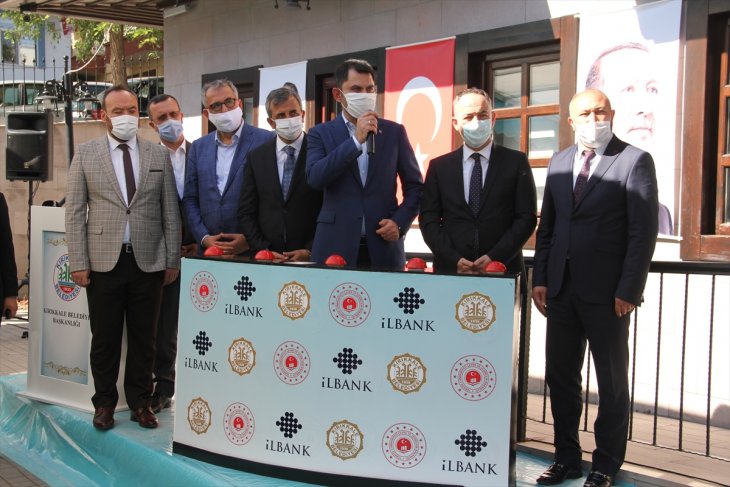 Çevre ve Şehircilik Bakanı Murat Kurum, Kırıkkale'de Halifeli İçme Suyu Tesisi'ni hizmete açtı