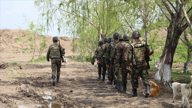 Azerbaycan-Ermenistan sınırında süren çatışmada bir üsteğmen şehit oldu