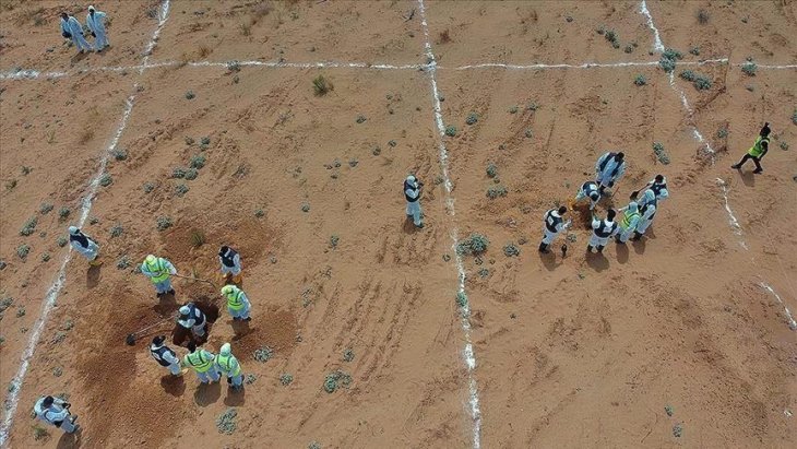Libya: 225 bodies unearthed from mass graves in 40 days