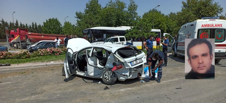 Konya’da otomobil ticari taksiyle çarpıştı: 1 ölü, 5 yaralı