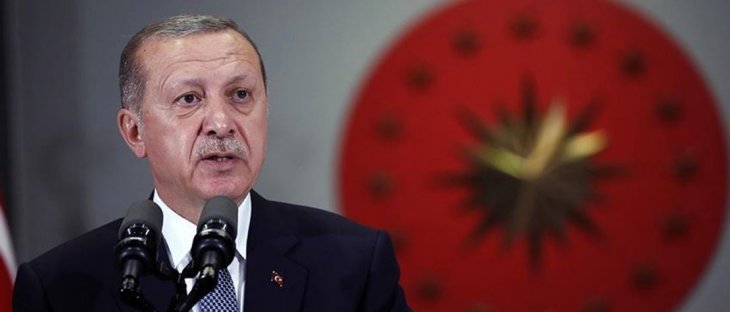 Cumhurbaşkanı Erdoğan'dan şehit ailelerine başsağlığı mesajı