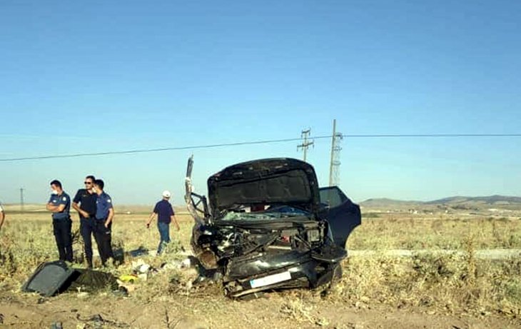 Kıbrıs gazisi ve eşi feci kazada hayatını kaybetti