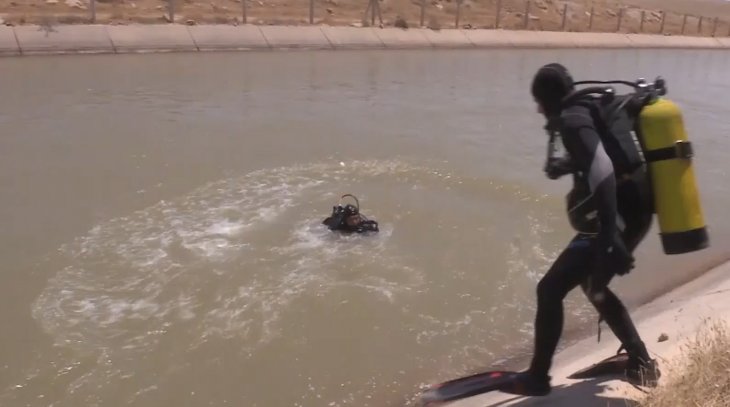 Sulama kanalına giren iki kuzen kayboldu