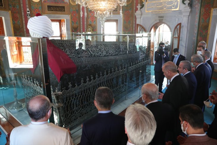 Cumhurhurbaşkanı Erdoğan, Ayasofya Camii'ndeki ilk cuma namazına katılan kişi sayısını açıkladı